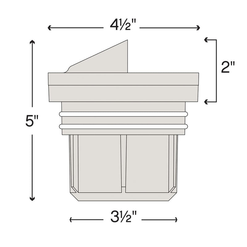 Hinkley Well Landscape Accent/27K/Shielded, Bronze/Clear Lens