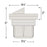 Hinkley Well Landscape Accent/27K/Shielded, Bronze/Clear Lens
