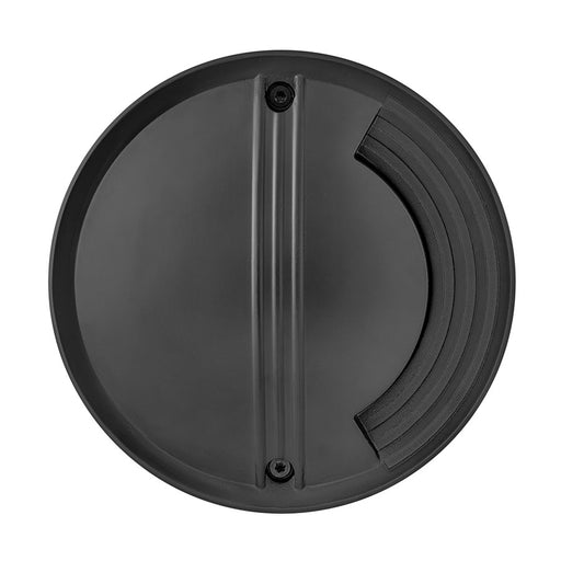 Hinkley Sparta Flare LED 7" Uni-Directional Well Light, Stainless Steel Black/Frost