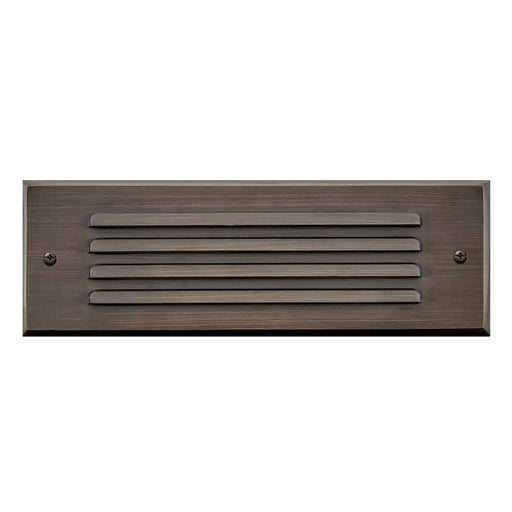 Hinkley Louvered BrickLandscape Deck/Patio, Matte Bronze/Etched Lens - 15765MZ