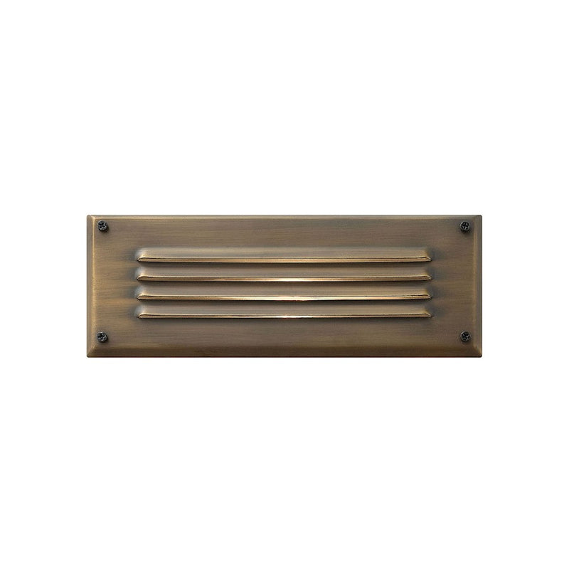 Hinkley Hardy Island 9in 1-Light Deck Light | Coastal Matte Bronze Solid Brass | Outdoor Step & Stair Landscape | 250 Lumens 2700K 12V | Model 1594MZ-LL