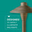 Hinkley Lighting Landscape Hardy 7" 1 Light Path, Bronze
