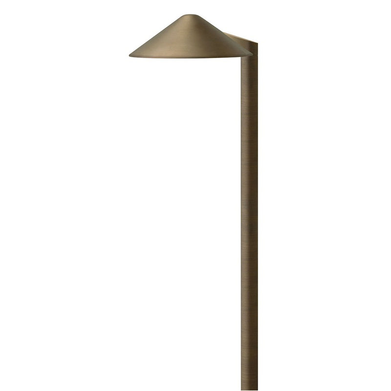 Hinkley Lighting Landscape Hardy 1 Light Path, Bronze/Etched