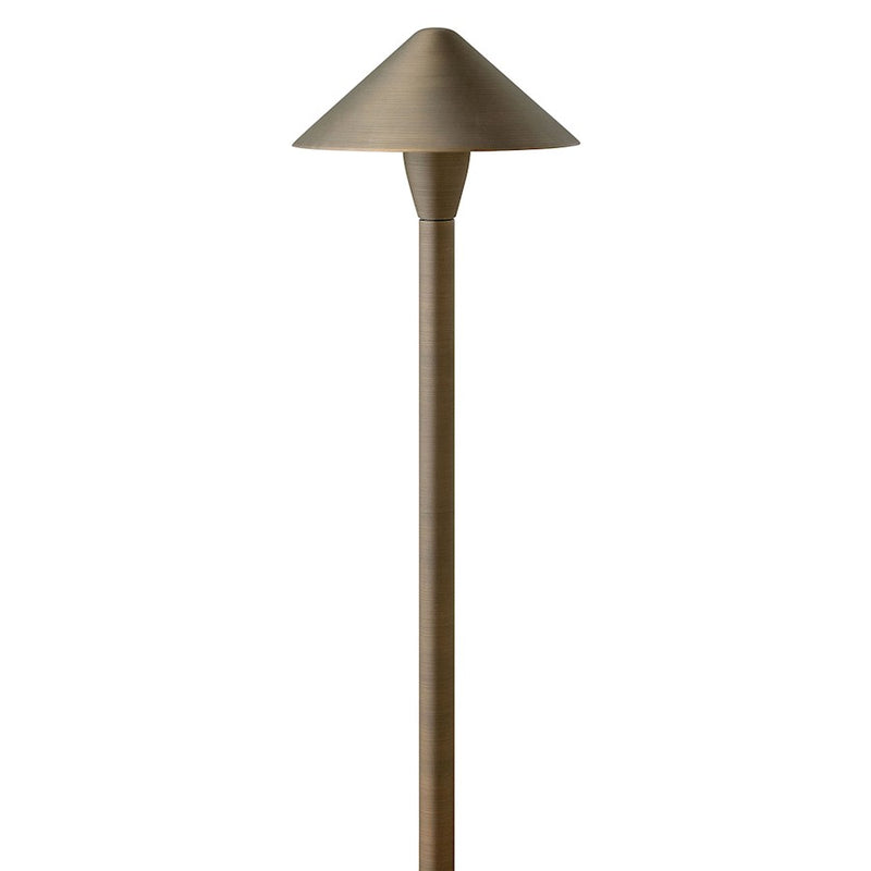Hinkley Lighting Hardy 24" 1 Light Path, Bronze/Clear