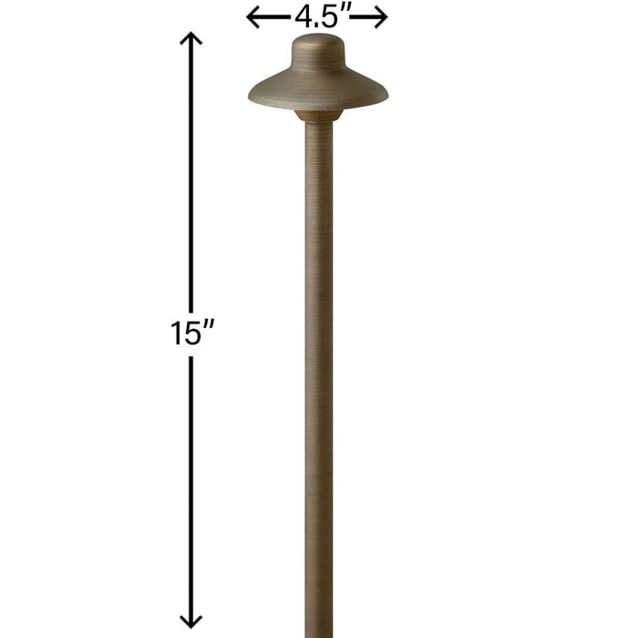 Hinkley Lighting LED Hardy Path Light, Matte Bronze