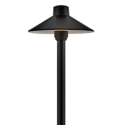 Hinkley Hardy Island 1Lt 17" LED Path Light, Brass Black/Frost Acrylic