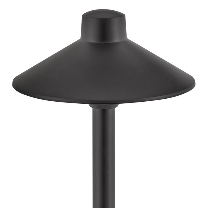 Hinkley Hardy Island 1Lt 17" LED Path Light, Brass Black/Frost Acrylic