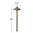 Hinkley Lighting Hardy 1 Light Path, Bronze/Frosted