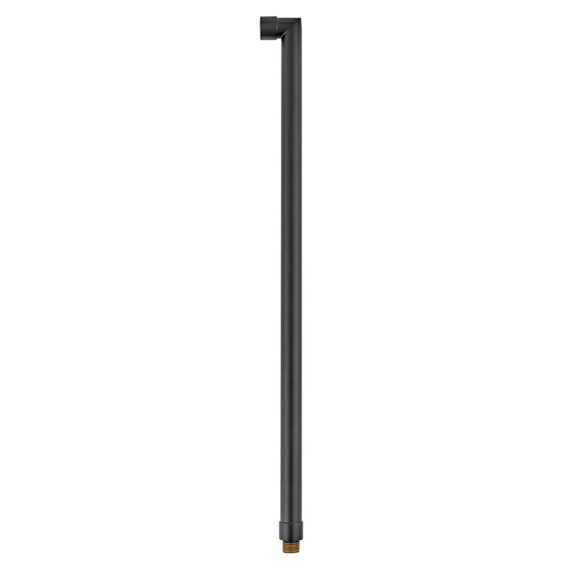 Hinkley Hardy Island 24in 90 Degree Stem Mount | Traditional Brass Satin Black Solid Cast Brass | Outdoor Landscape & Accent Lighting | 2 | Model 16990BSK