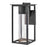 Hinkley Lighting Coen 1Lt Outdoor 16" Wall Mount, Black/Clear Seedy - 17020BK-LL