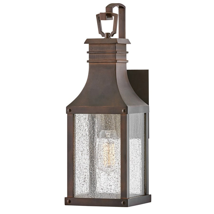 Hinkley Lighting Beacon Hill Outdoor Wall Mount, Copper/Clear