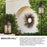 Hinkley Lighting Beacon Hill 2 Light Outdoor 8" Med Wall, Black/Seed