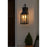 Hinkley Lighting Beacon Hill 2 Light Outdoor 8" Med Wall, Black/Seed