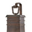 Hinkley Lighting Beacon Hill Outdoor 2 Light Wall, Copper/Clear