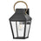 Hinkley Lighting Dawson 1Lt Outdoor Wall Mount, Black/Clear Beveled - 17500BK