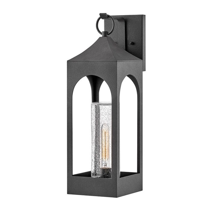 Hinkley Lighting Amina Outdoor 1-LT Wall, Distressed Zinc/Clear - 18084DSZ
