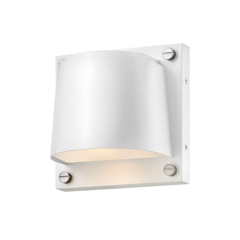 Hinkley Scout 1-Light Outdoor Sconce | Modern Coastal Architectural Bronze Composite and Brass Accents | Entryway & Covered Patio | 500 | Model 20020AZ-LL