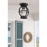 Hinkley Lighting Chatham 1 Light Outdoor Ceiling, Museum Black