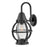 Hinkley Lighting Chatham 1 Light Outdoor Wall Mount, Museum Black