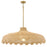 Hinkley Paloma 3Lt 40" Chandelier, Lacquered Brass/Etched Opal