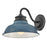 Hinkley Lighting Wallace 1Lt Outdoor Wall Mount, Black/Denim Blue