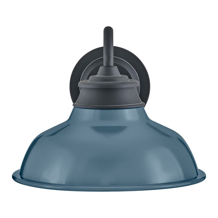 Hinkley Lighting Wallace 1Lt Outdoor Wall Mount, Black/Denim Blue