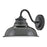 Hinkley Lighting Wallace 1Lt Outdoor Wall Mount, Black/Gloss Black