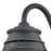 Hinkley Lighting Wallace 1Lt Outdoor Wall Mount, Black/Gloss Black