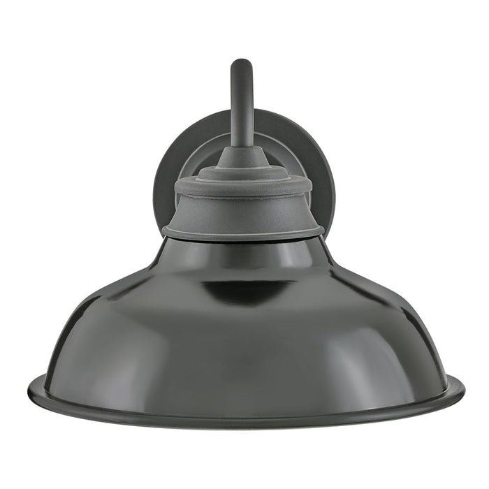 Hinkley Lighting Wallace 1Lt Outdoor Wall Mount, Black/Gloss Black
