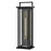Hinkley Lighting Langston 1 Light Outdoor Wall Mount, Black/Clear