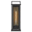 Hinkley Lighting Langston 1 Light Outdoor Wall Mount, Black/Clear