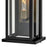 Hinkley Lighting Langston 1 Light Outdoor Wall Mount, Black/Clear