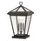 Hinkley Lighting Alford Place 3Lt Outdoor Pier Mount, Bronze/Clear - 2557OZ
