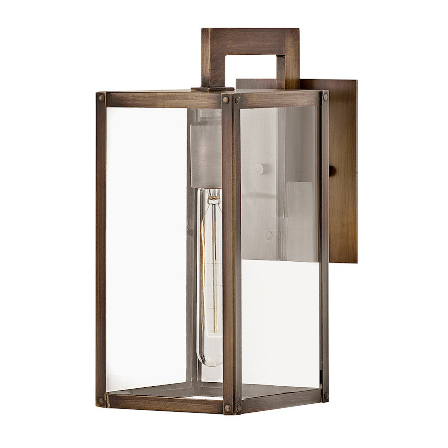 Hinkley Lighting Max 1 Light Outdoor Wall Mount, Burnished Bronze