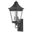 Hinkley Lighting Chapel Hill 2Lt 10" Outdoor Wall Mount, Black/Clear - 27095MB
