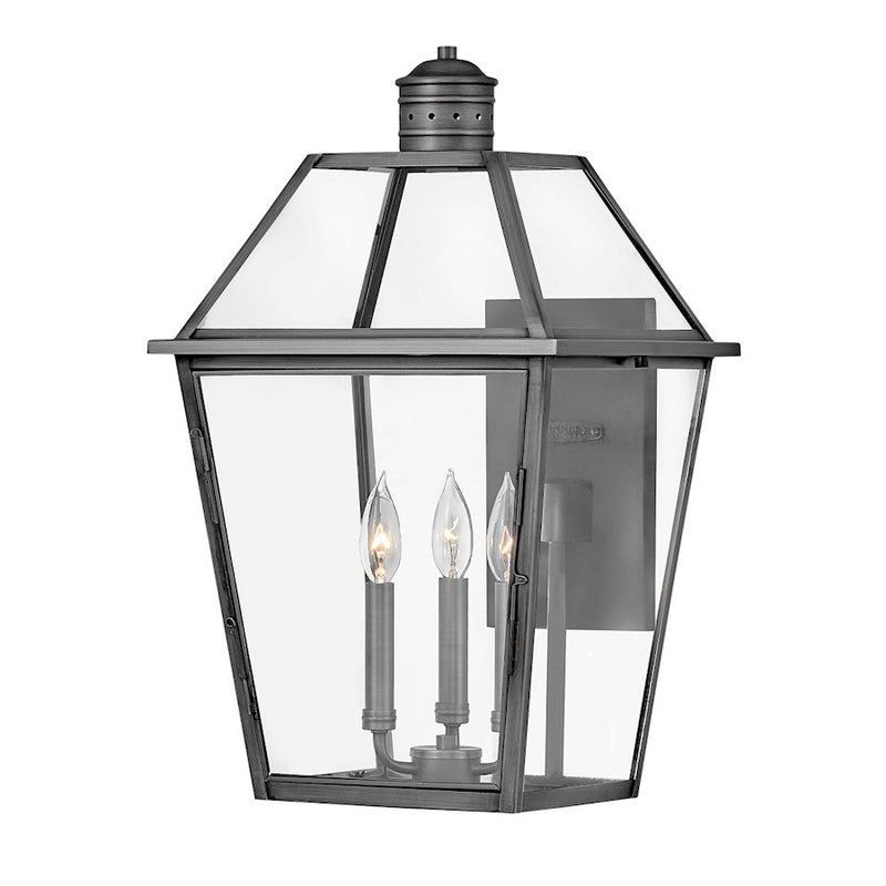 Hinkley Lighting Nouvelle Outdoor Wall Mount, Black
