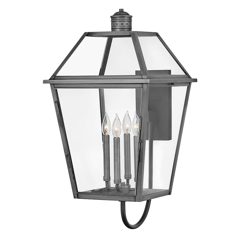 Hinkley Lighting Nouvelle Outdoor Wall Mount, Black