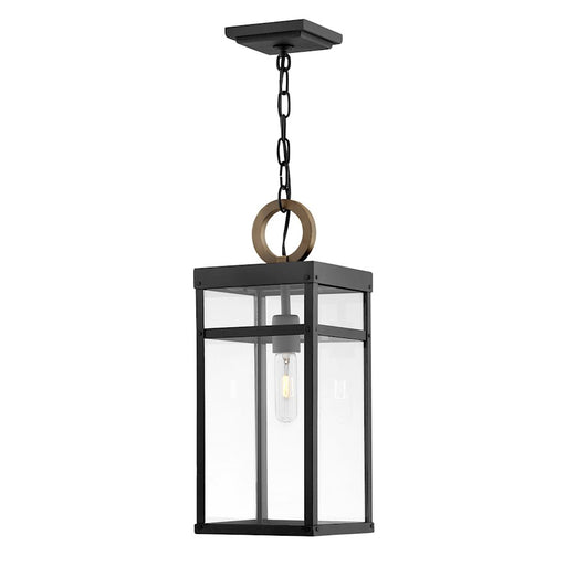 Hinkley Lighting Porter Outdoor Med. Hanging Lantern, Black