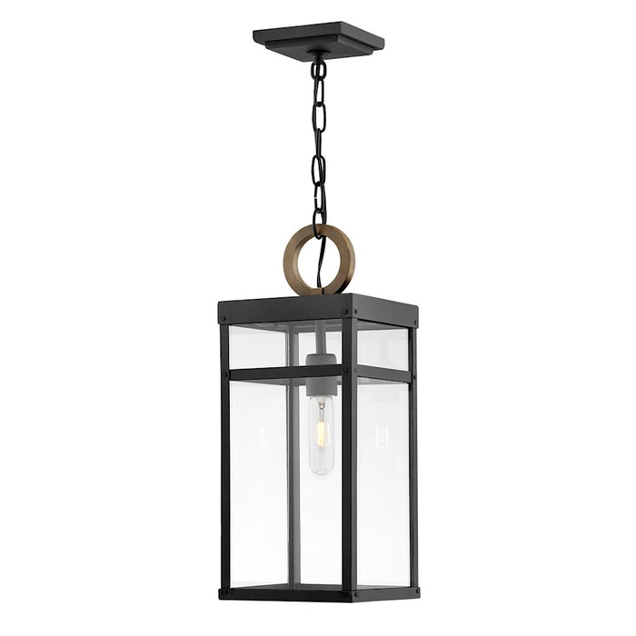 Hinkley Lighting Porter Outdoor Med. Hanging Lantern, Black