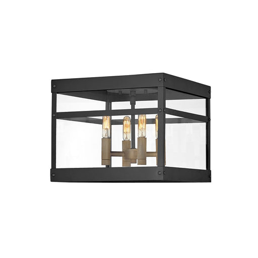 Hinkley Lighting Porter Outdoor Med. Hanging Lantern, Black