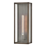 Hinkley Lighting Max 1Lt Outdoor 20" Wall Mount, Bronze/Clear - 28854BU