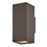 Hinkley Tetra 2Lt Outdoor Wall Mount, Arch Bronze/Etched - 28914AZ-LL