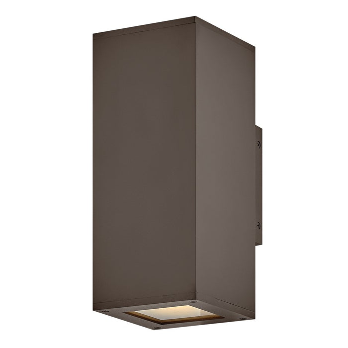 Hinkley Tetra 2Lt Outdoor Wall Mount, Arch Bronze/Etched - 28914AZ-LL