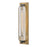 Hinkley Lighting Lourde 1Lt Outdoor Wall Mount, Heritage Brass/Clear - 28925HB-LL