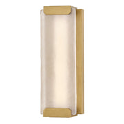 Hinkley Lighting Zayde LED 16" Outdoor Wall Mount Lantern, Brass - 28974HB