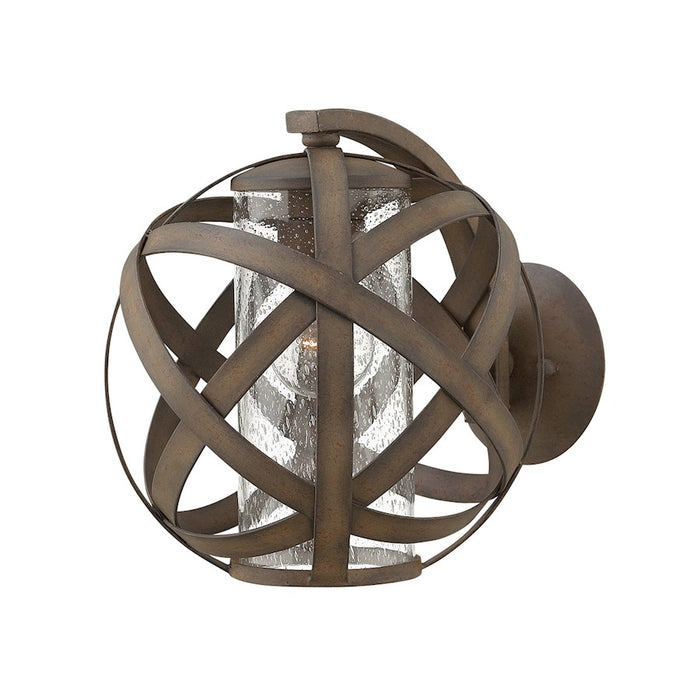 Hinkley Lighting Carson 1 Light Outdoor Small Wall Mount, Iron