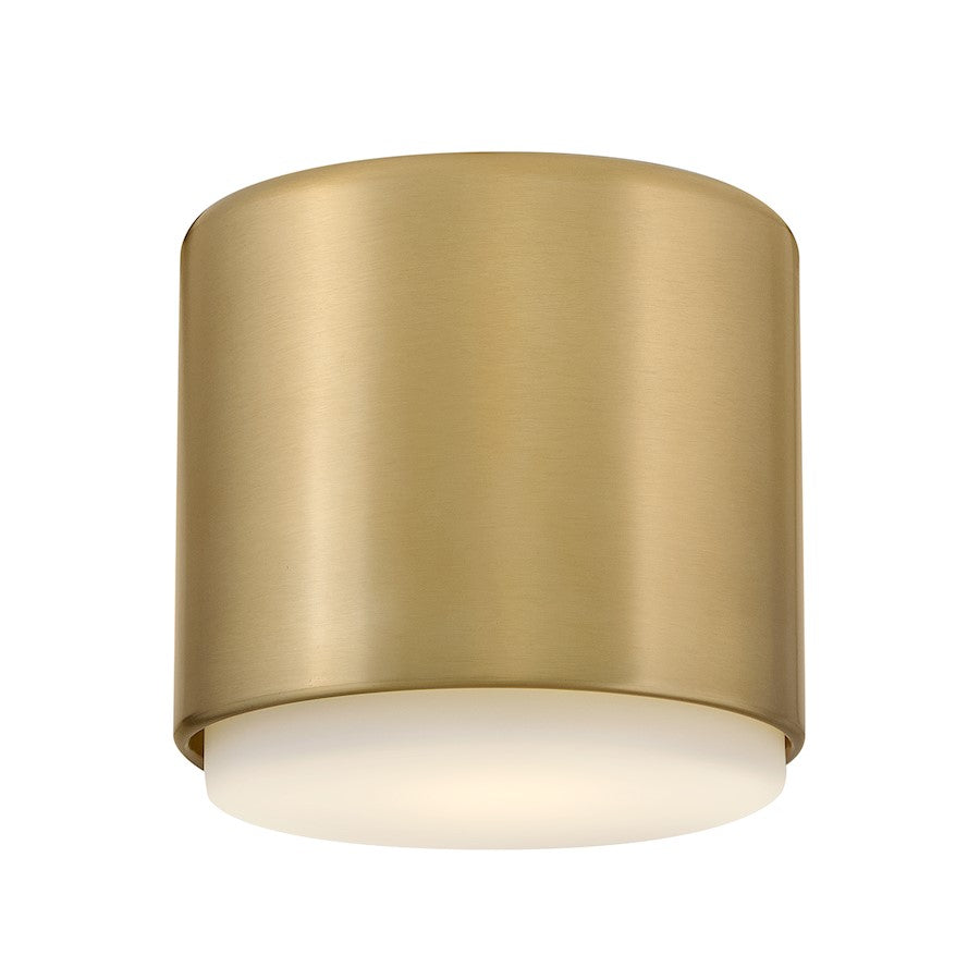 Hinkley Lighting Cedric 1Lt 5" Flush Mount, Lacquered Brass - 30070LCB