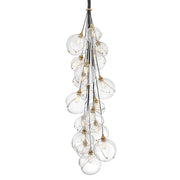 Hinkley Lighting Skye 18 Light Chandelier, Heritage Brass/Clear - 30309HBR