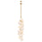 Hinkley Lighting Skye 18Lt 39" Chandelier, Brass/Cased Opal - 30309HBR-CO
