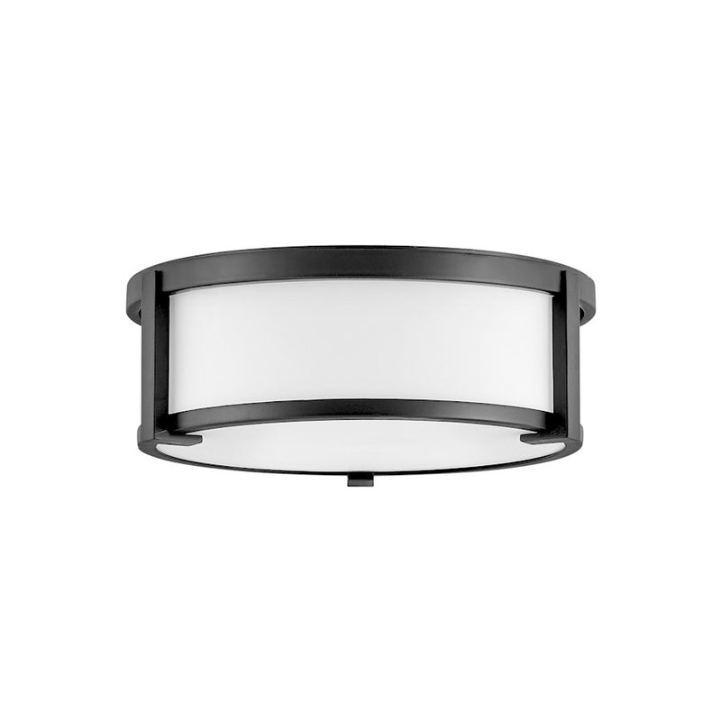 Hinkley Lighting Lowell Ceiling Flush Mount, Black